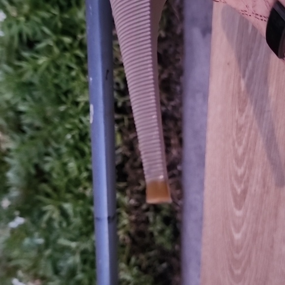 Brown Leather Studded L.A.M.B. Made in Brazil High Heel Sandals Size 6.5 - Picture 11 of 13